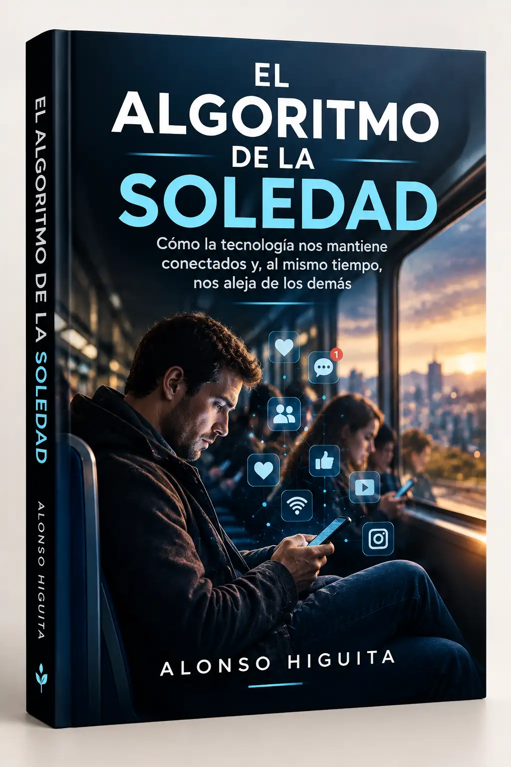 Portada del libro El Algoritmo de la Soledad, de Alonso Higuita